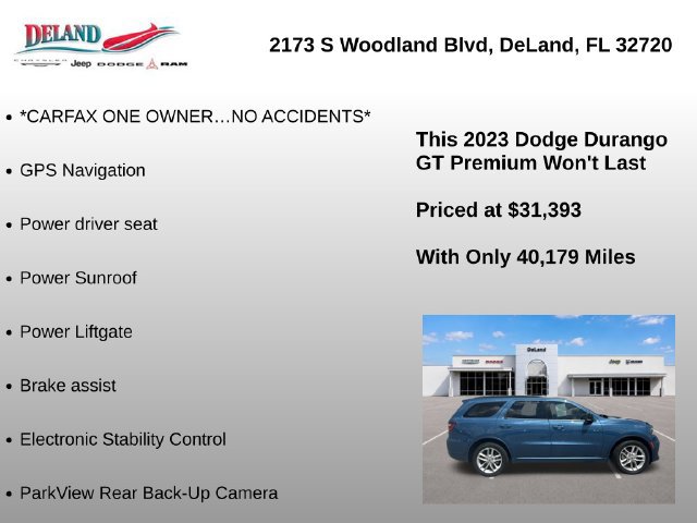Used 2023 Dodge Durango GT RWD image 7