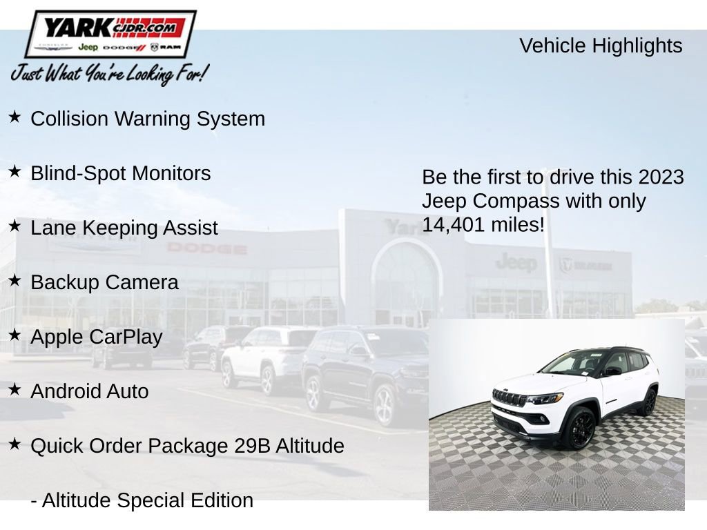 Used 2023 Jeep Compass Altitude image 12