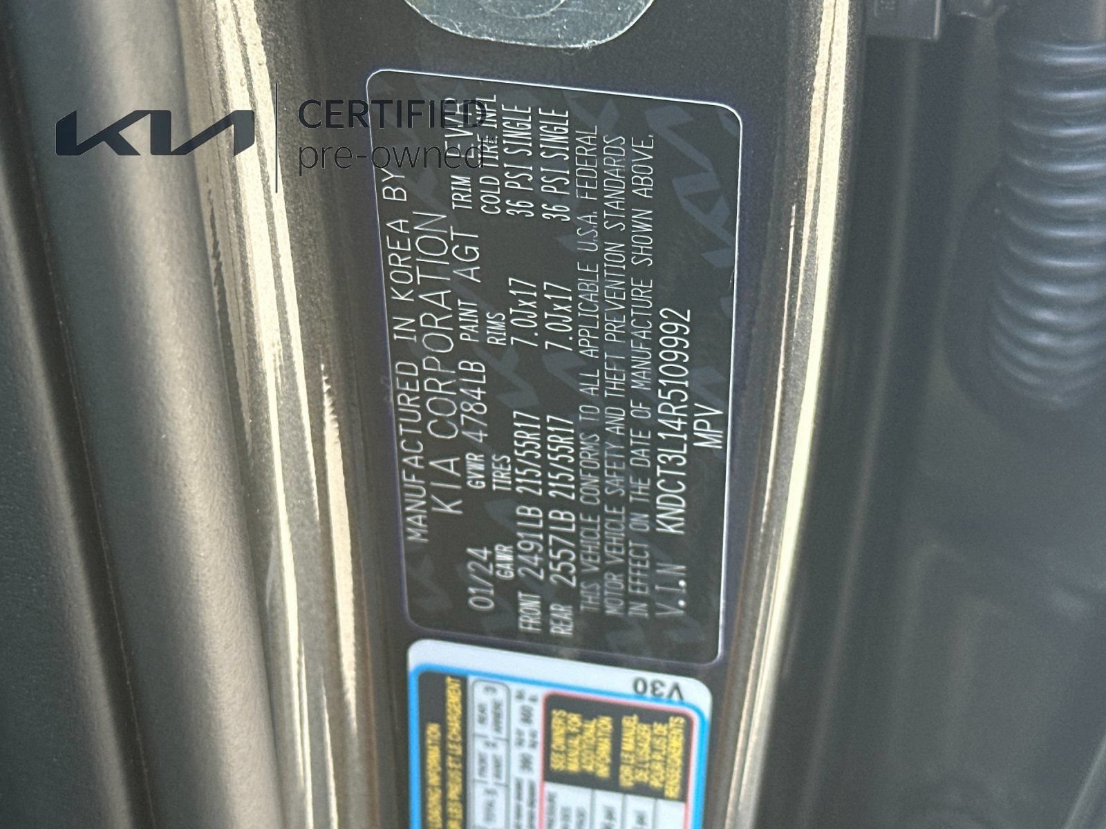 Certified 2024 Kia Niro Wave FWD image 28