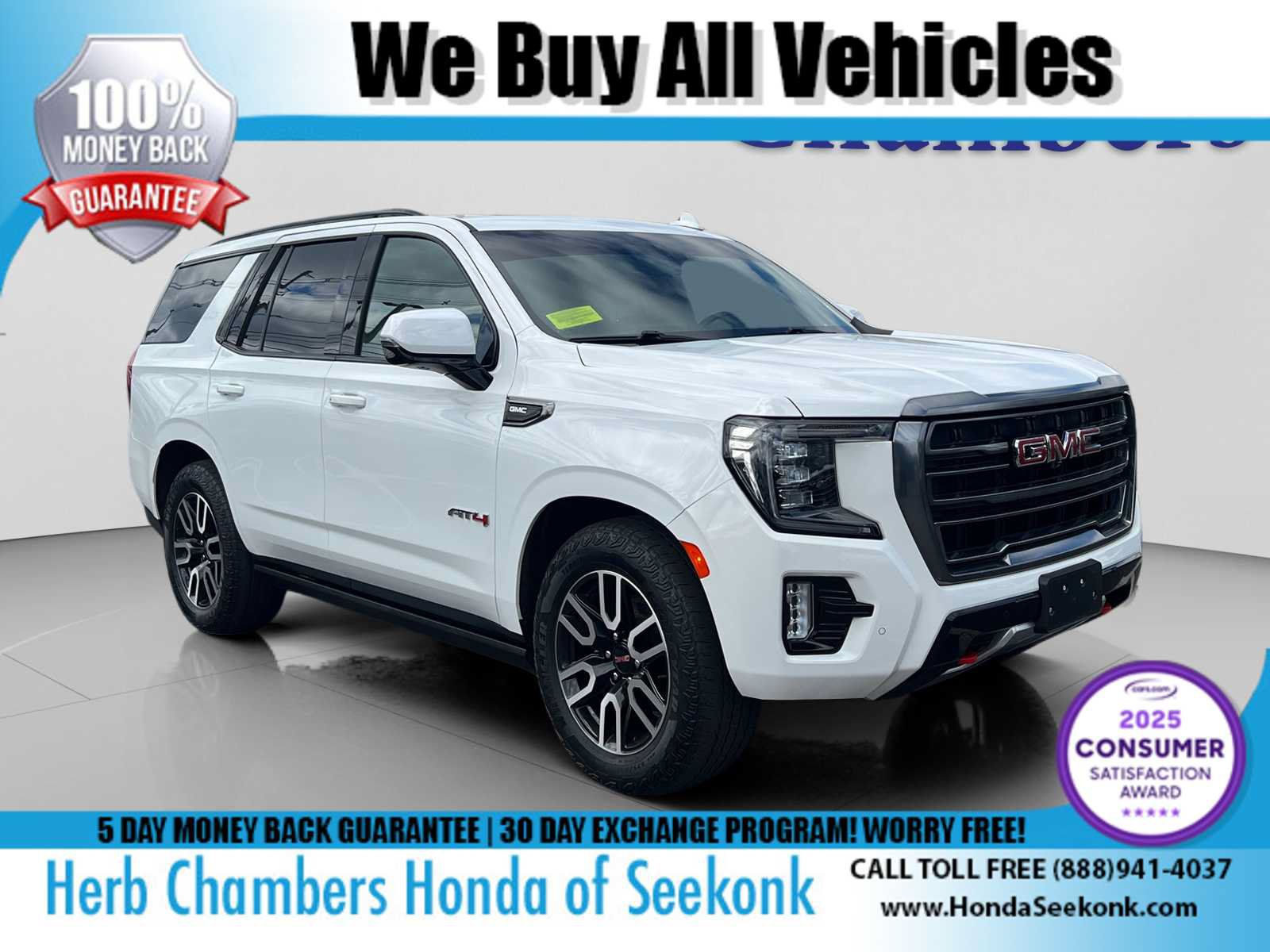 Used 2023 GMC Yukon AT4 w/ AT4 Premium Plus Package AWD/4WD image 1