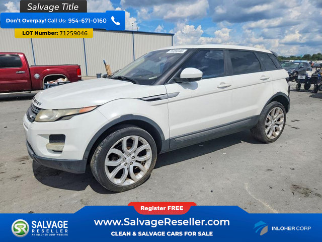 Used 2015 Land Rover Range Rover Evoque Pure Plus