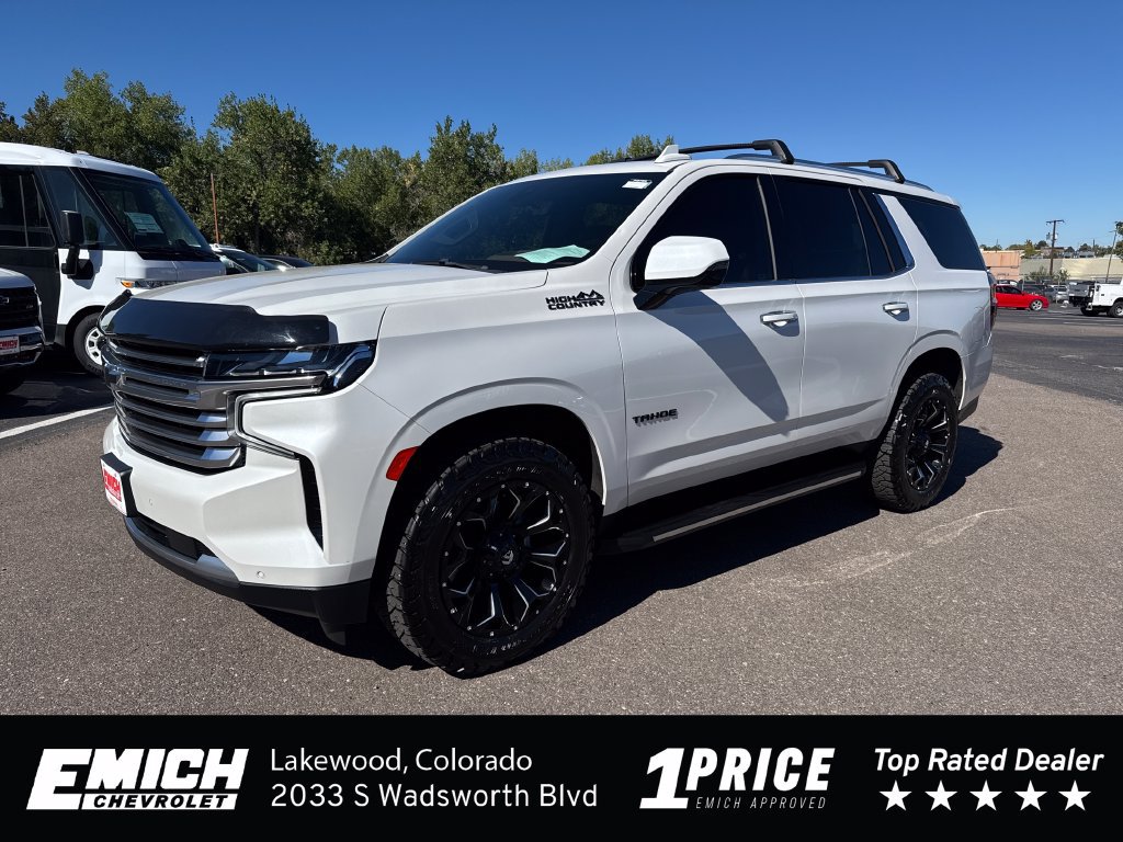 Used 2021 Chevrolet Tahoe High Country