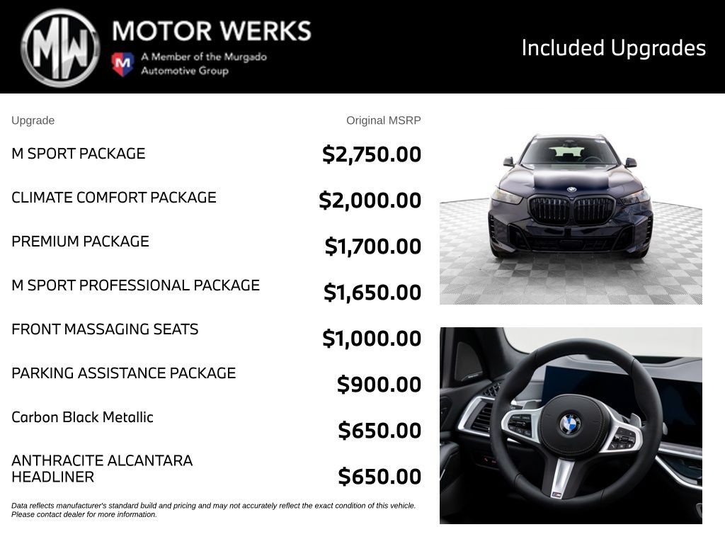 Certified 2026 BMW X5 xDrive40i AWD/4WD image 4