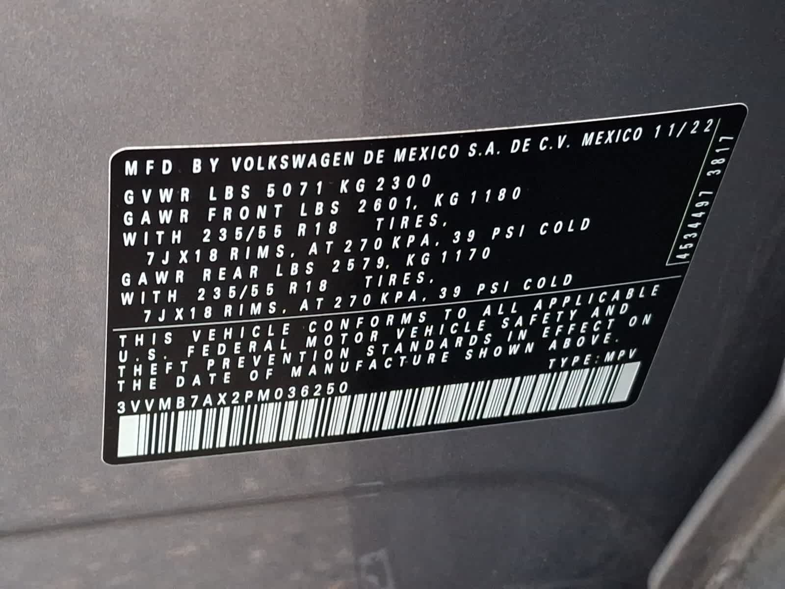Used 2023 Volkswagen Tiguan SE w/ Panoramic Sunroof Package AWD/4WD image 26