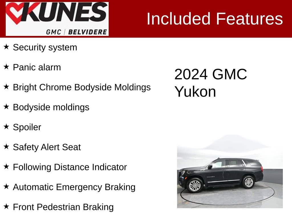 Used 2024 GMC Yukon SLT AWD/4WD image 3