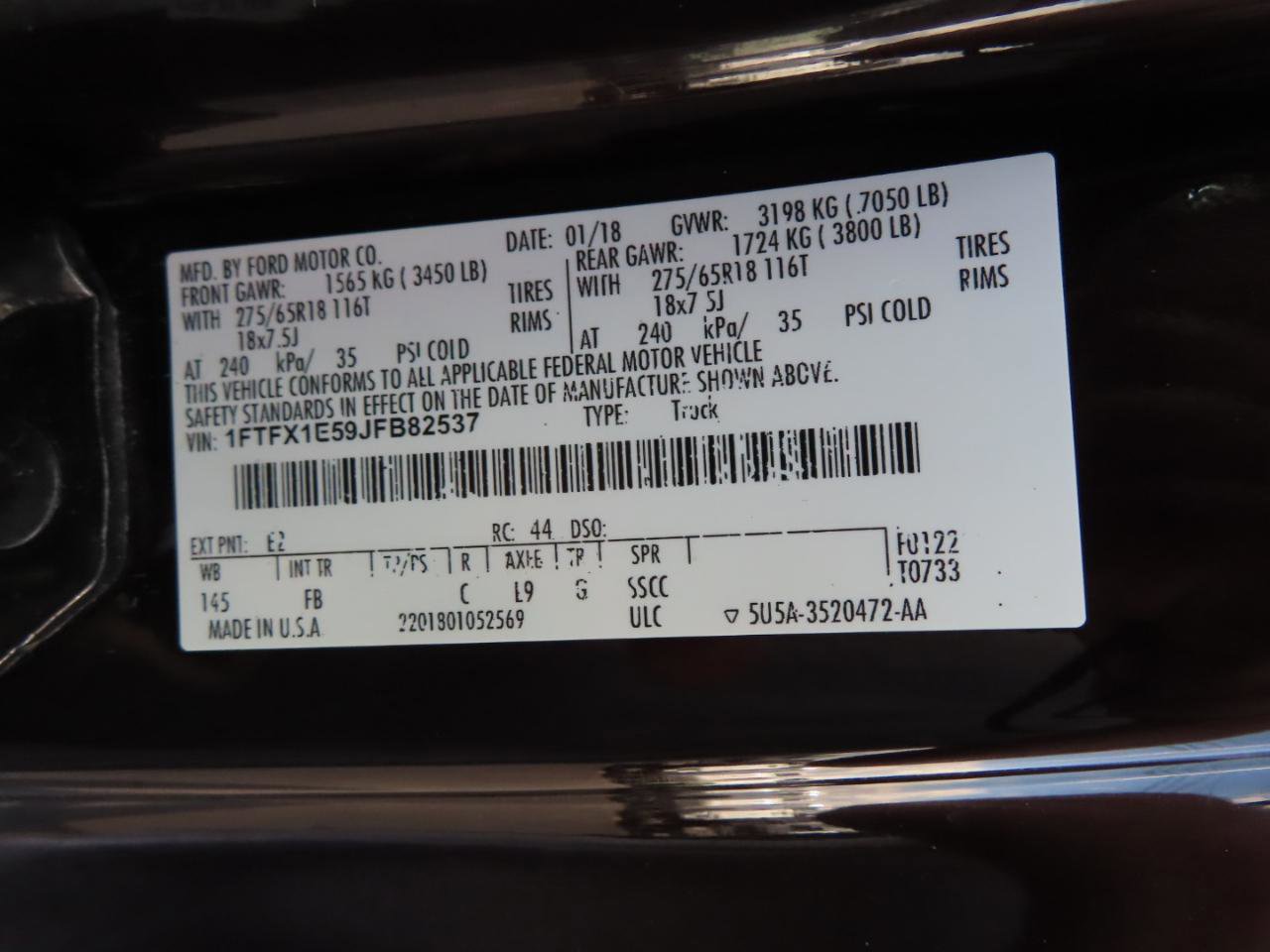 Used 2018 Ford F150 XLT w/ Equipment Group 302A Luxury image 26