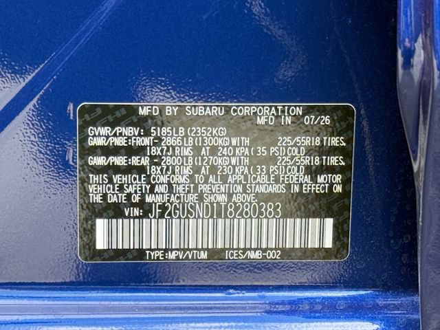 New 2026 Subaru Crosstrek 2.5i Limited AWD/4WD image 25