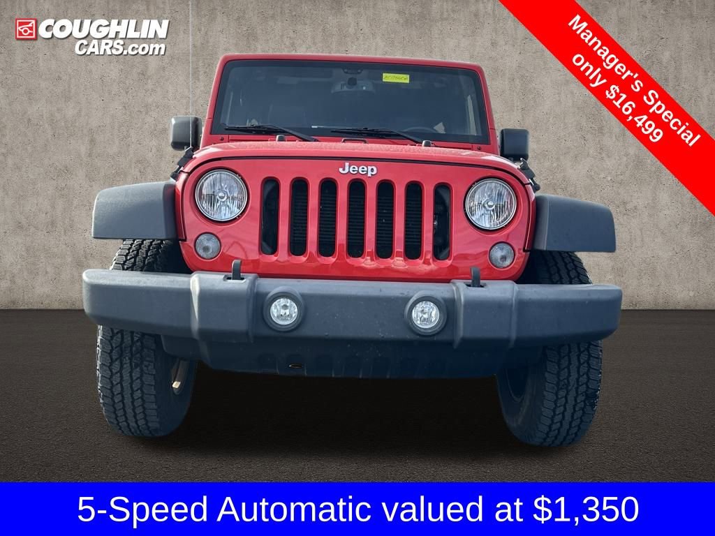 Used 2015 Jeep Wrangler Unlimited Sport w/ Quick Order Package 24S image 2