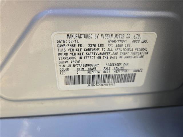 Used 2014 INFINITI Q50 Premium w/ Navigation Package image 24