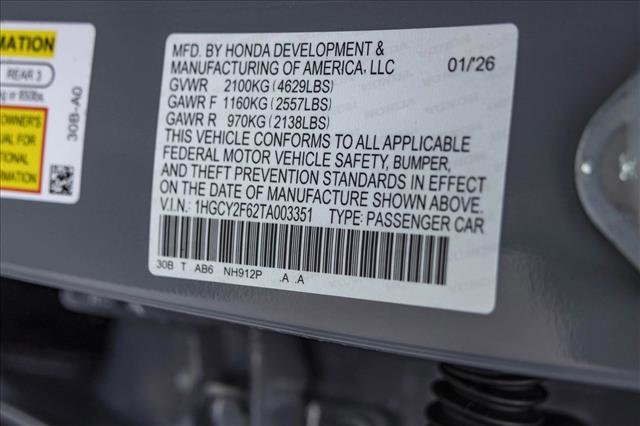 New 2026 Honda Accord EX-L image 25