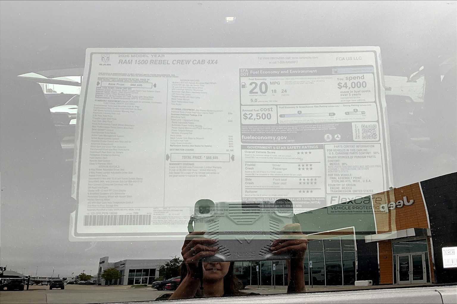 New 2026 RAM 1500 Rebel w/ Rebel Level 1 Equipment Group image 17