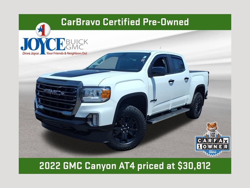 Certified 2022 GMC Canyon AT4