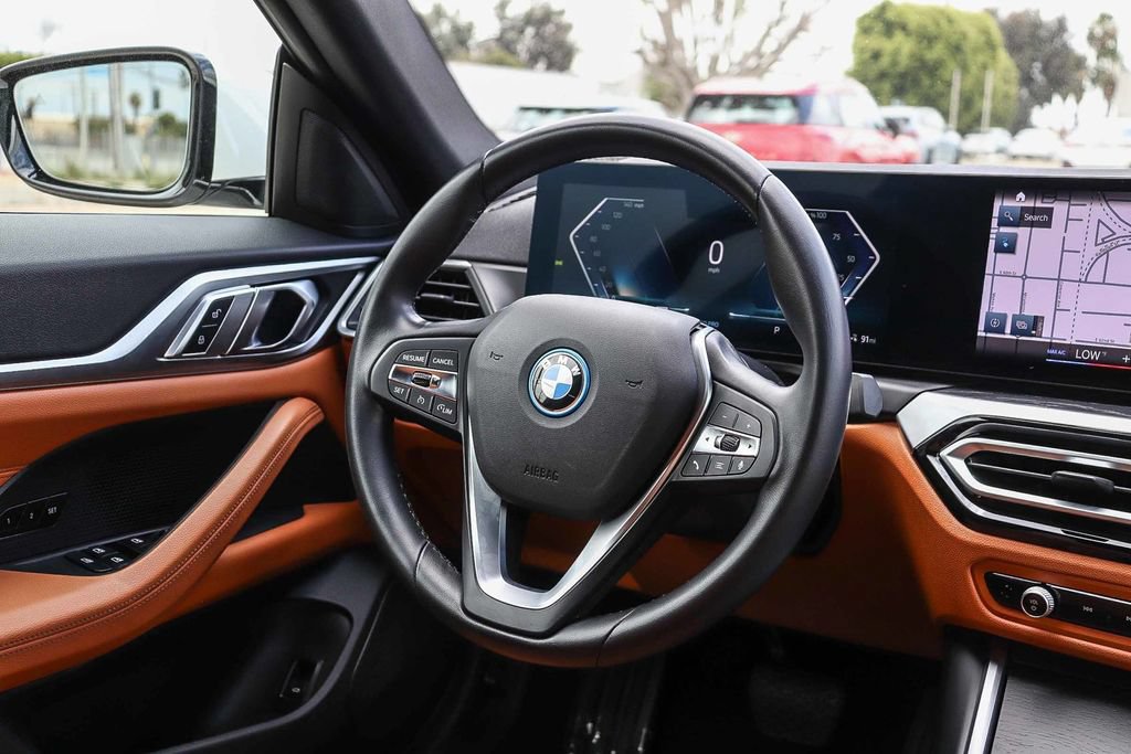 Certified 2023 BMW i4 eDrive40 w/ Parking Assistance Package RWD image 16
