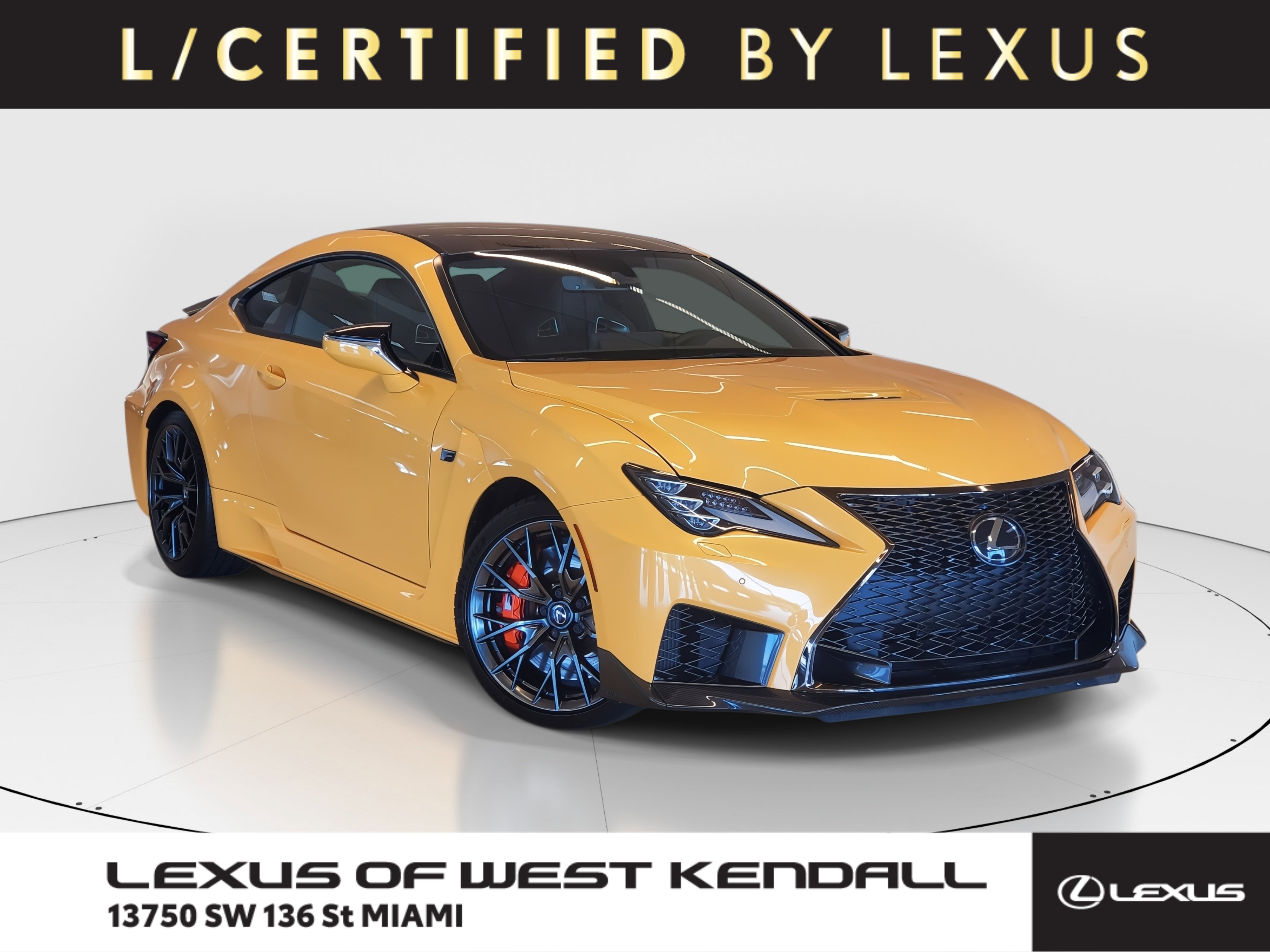Used 2024 Lexus RC F w/ Performance Package