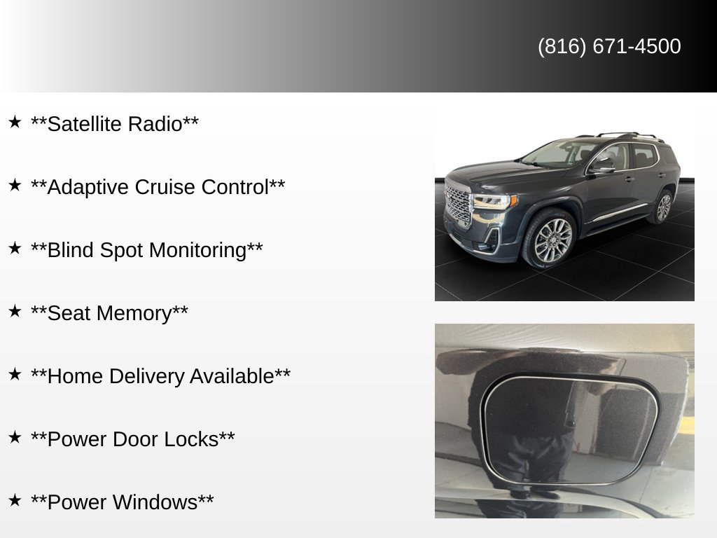 Used 2022 GMC Acadia Denali AWD/4WD image 85