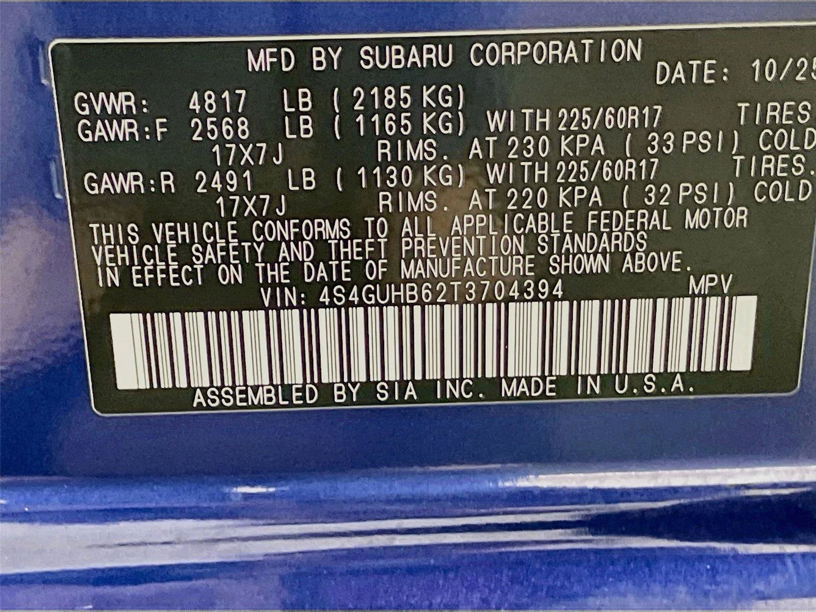 Certified 2026 Subaru Crosstrek 2.5i AWD/4WD image 33