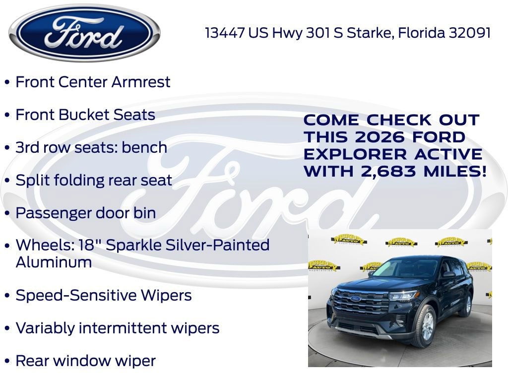 New 2026 Ford Explorer Active image 30