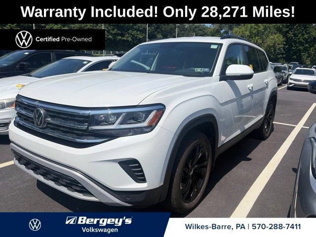 Certified 2023 Volkswagen Atlas SE w/ Black Wheel Package