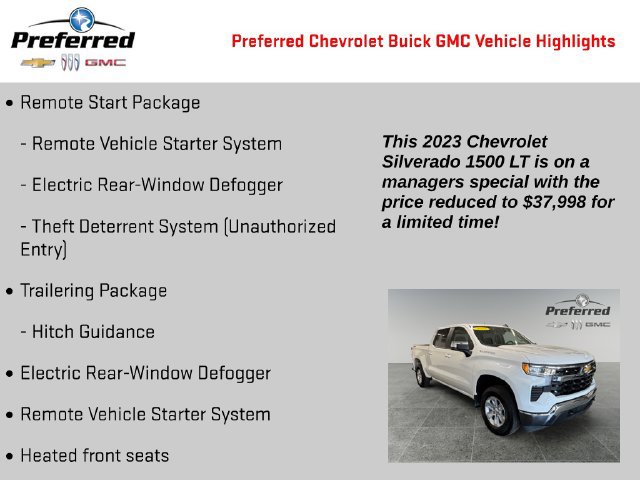 Certified 2023 Chevrolet Silverado 1500 LT AWD/4WD image 2