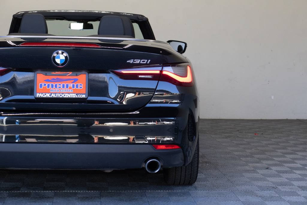 Used 2021 BMW 430i Convertible w/ Premium Package RWD image 12