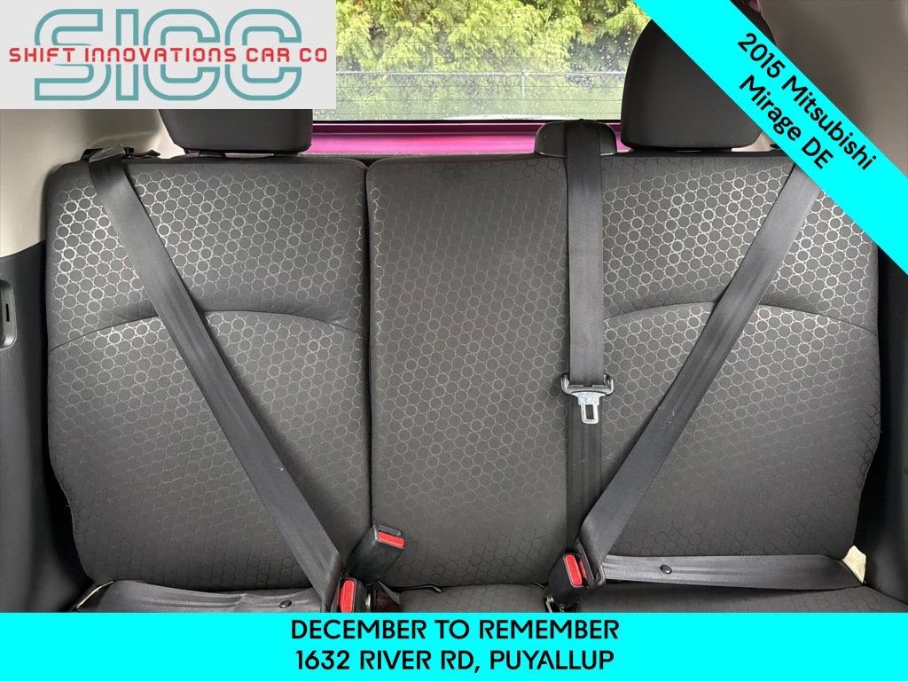 Used 2015 Mitsubishi Mirage DE image 20