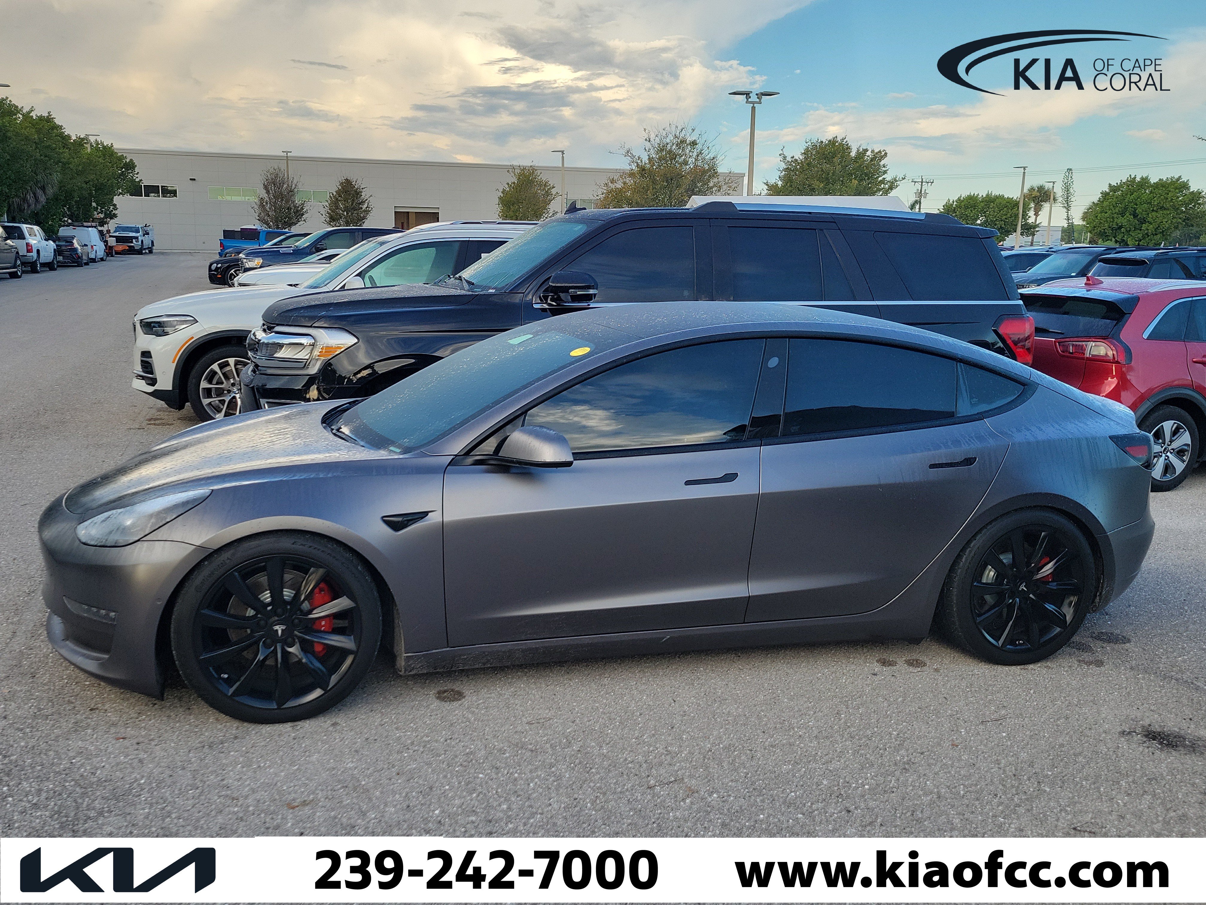 Used 2021 Tesla Model 3 Long Range AWD/4WD image 4
