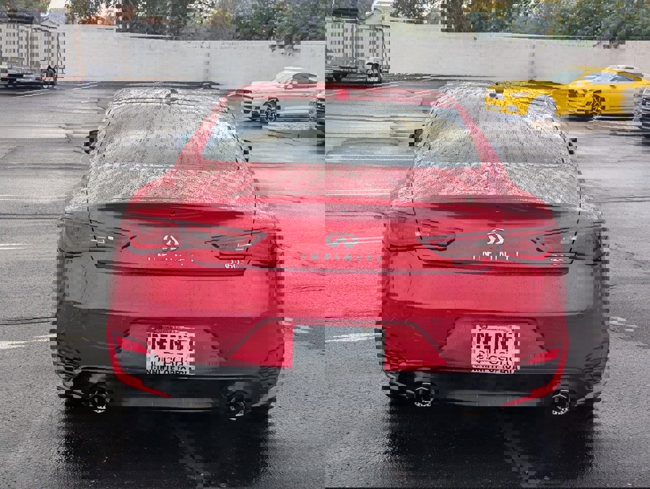Certified 2022 INFINITI Q60 Red Sport 400 w/ Cargo Package image 5