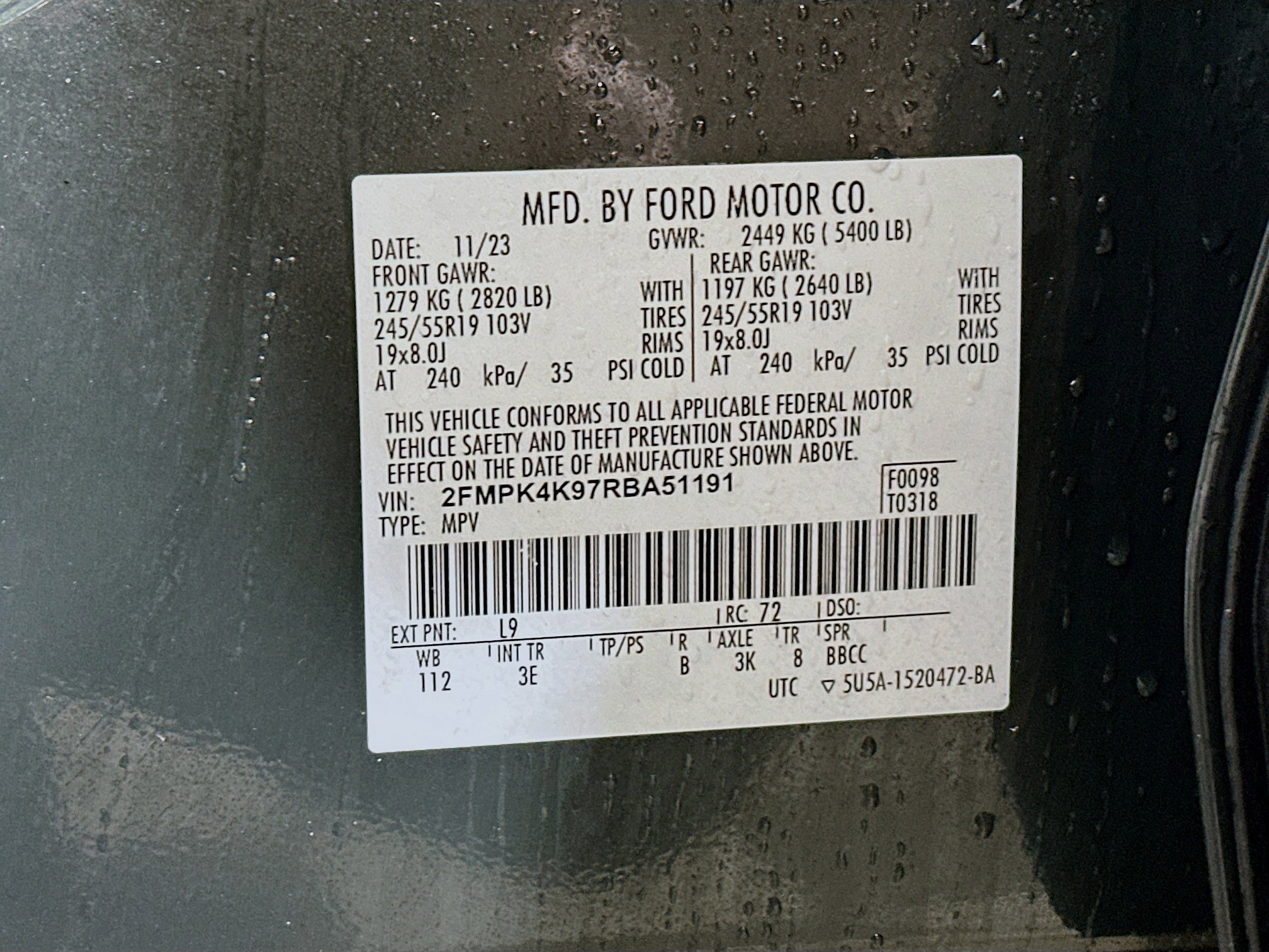 Used 2024 Ford Edge Titanium AWD/4WD image 29