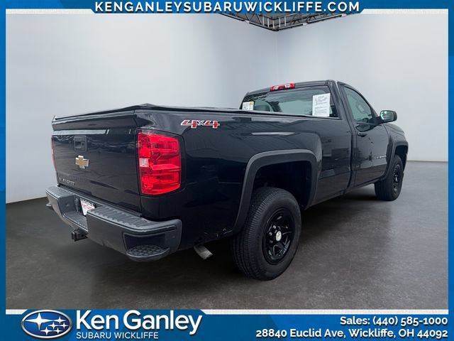 Used 2016 Chevrolet Silverado 1500 W/T w/ Snow Plow Prep Package AWD/4WD image 5