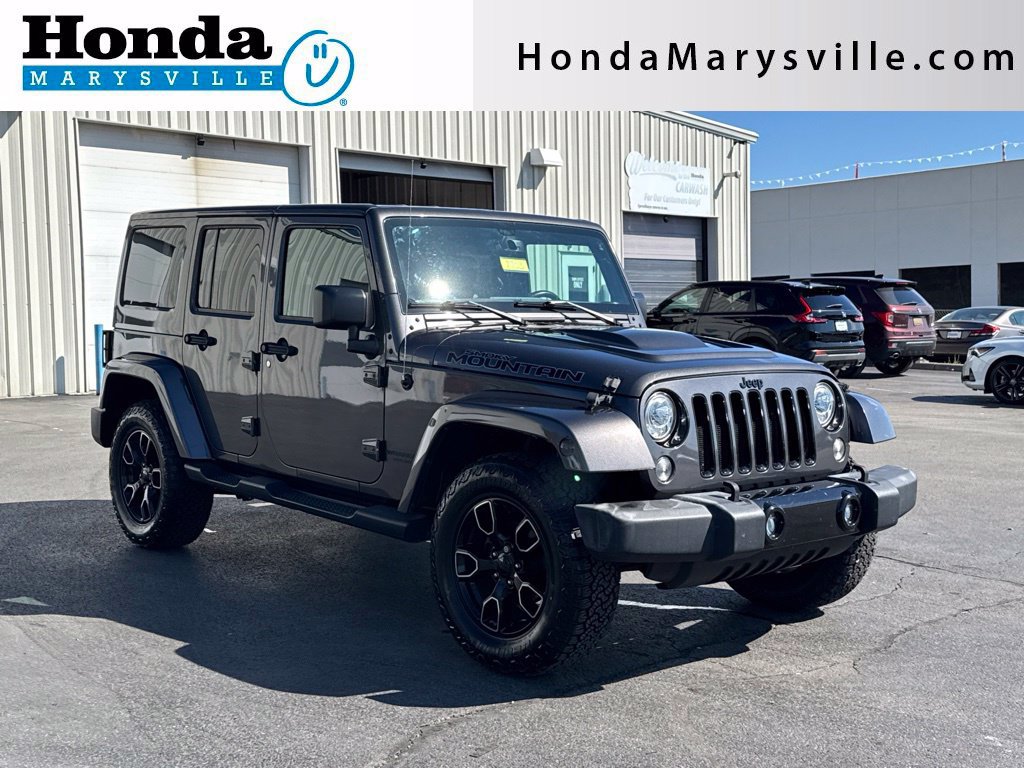 Used 2017 Jeep Wrangler Unlimited Sahara