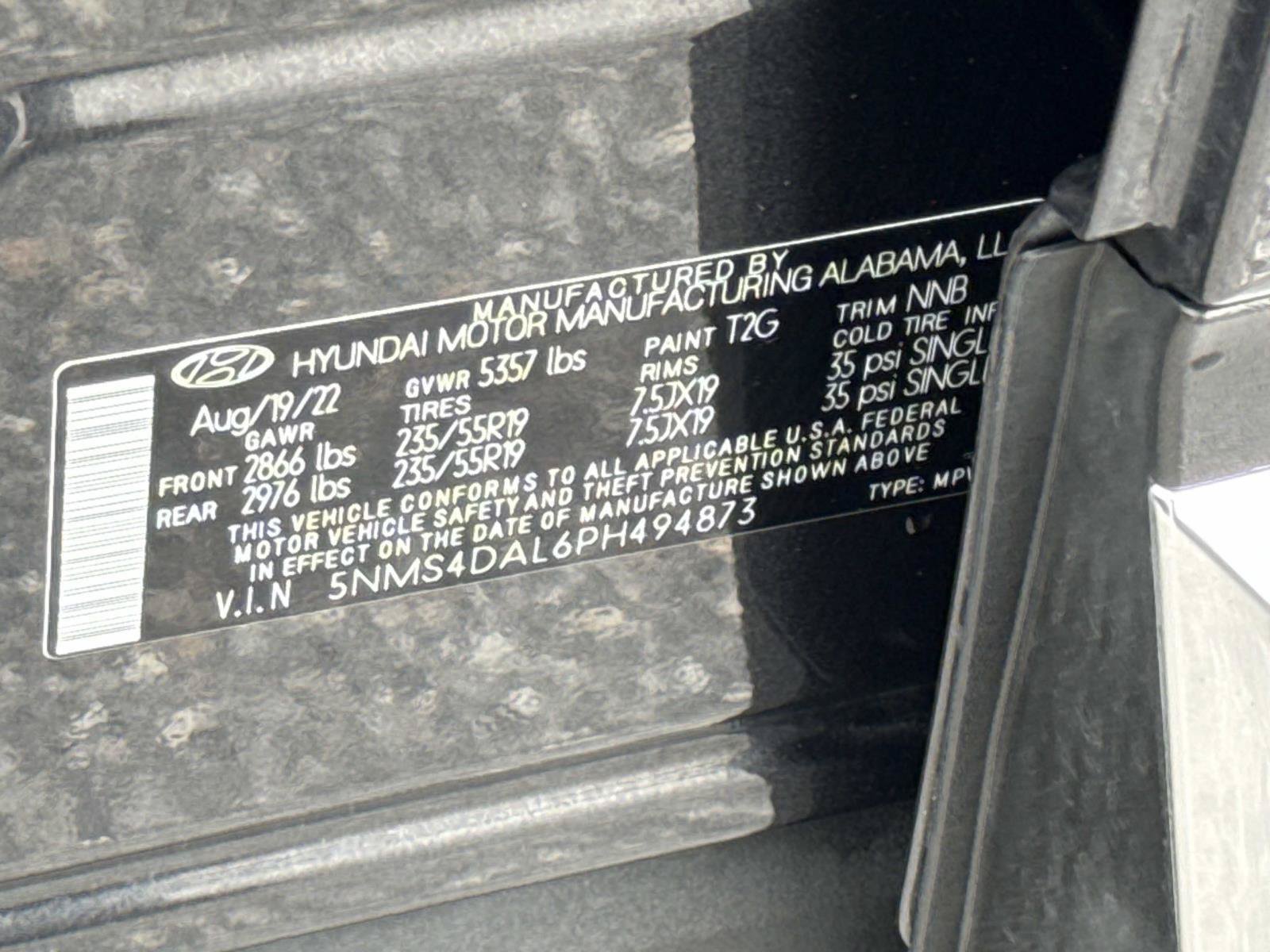 Certified 2023 Hyundai Santa Fe Limited AWD/4WD image 31