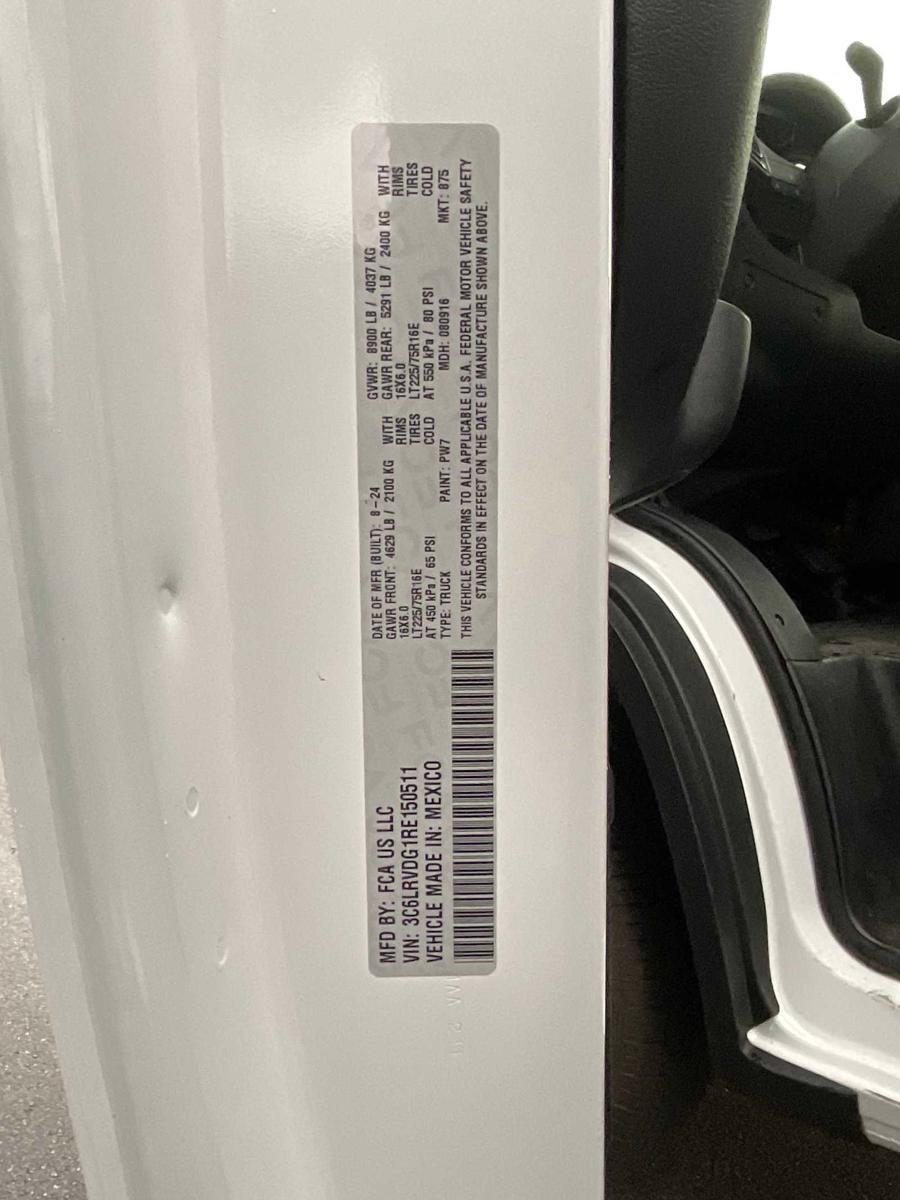 Used 2024 RAM ProMaster 2500 w/ Convenience Group FWD image 27