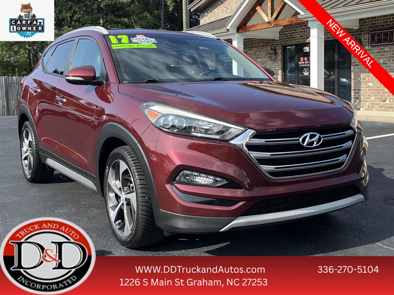 Used 2017 Hyundai Tucson Limited FWD image 1