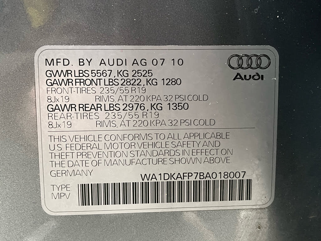 Used 2011 Audi Q5 3.2 Premium Plus AWD/4WD image 38