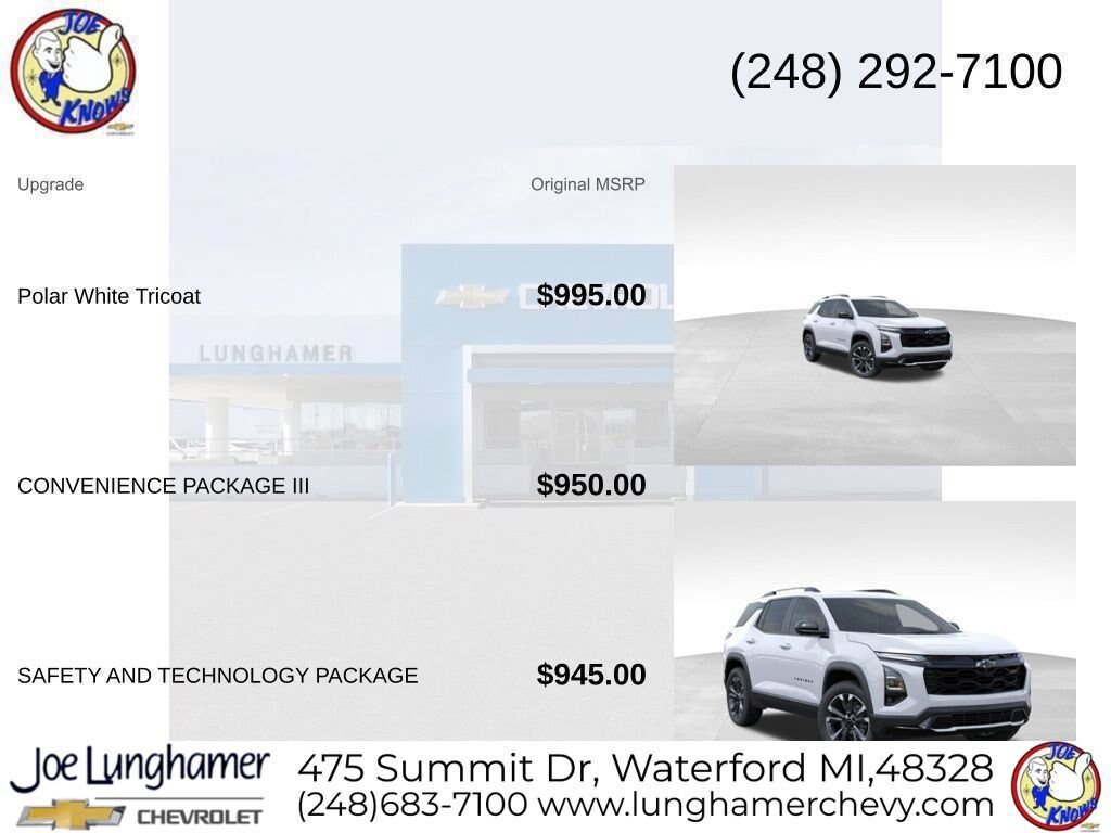 New 2026 Chevrolet Equinox RS w/ Convenience Package III AWD/4WD image 12