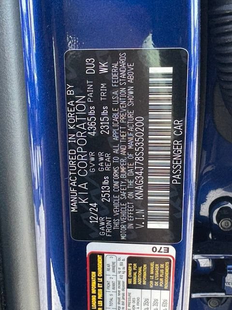 Used 2025 Kia K5 EX FWD image 44