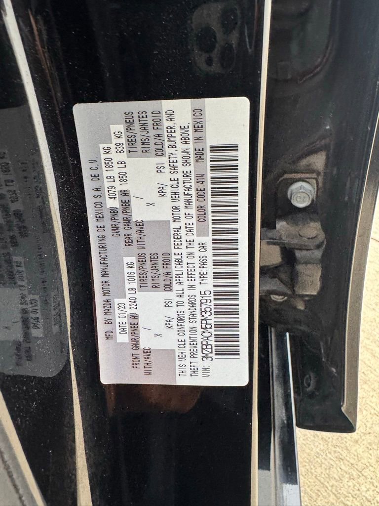 Certified 2023 MAZDA MAZDA3 s FWD image 25