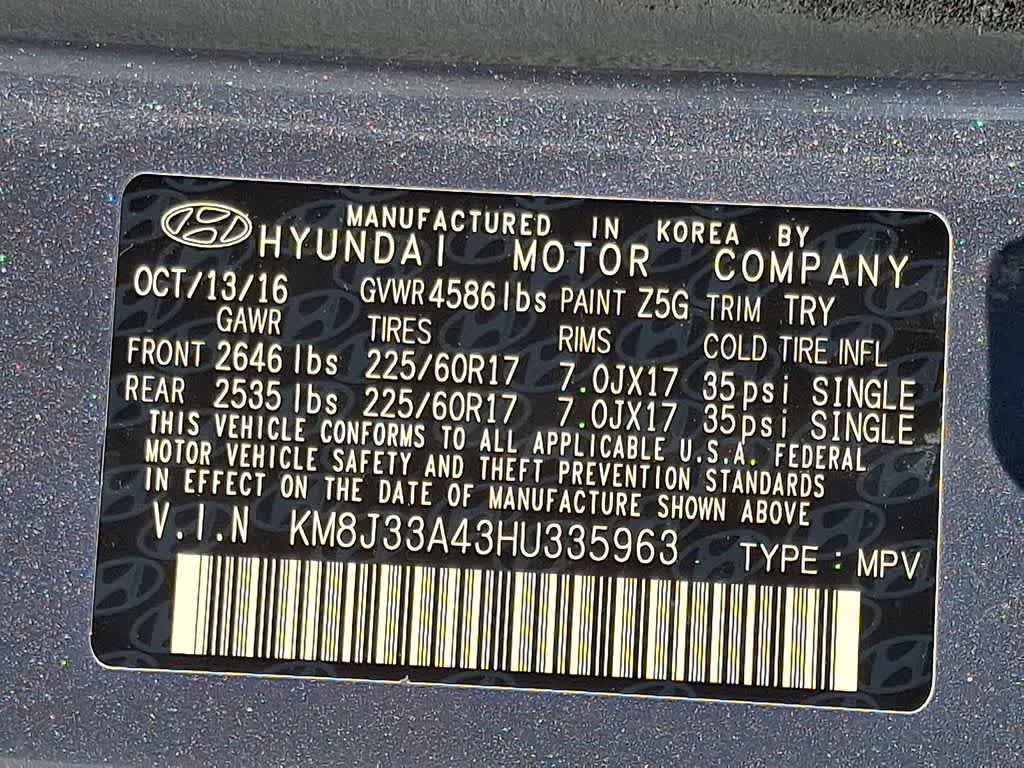 Used 2017 Hyundai Tucson SE FWD image 27