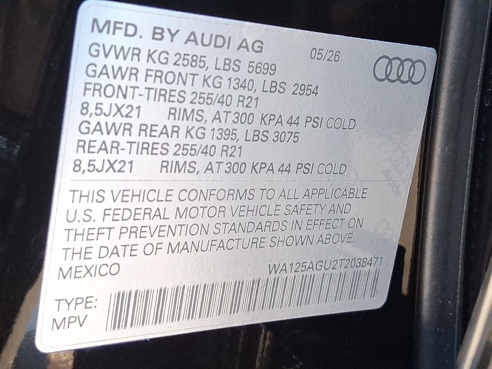 Used 2026 Audi SQ5 Premium Plus AWD/4WD image 22