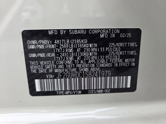 Used 2025 Subaru Crosstrek 2.0i Premium w/ Convenience Package #2 image 21