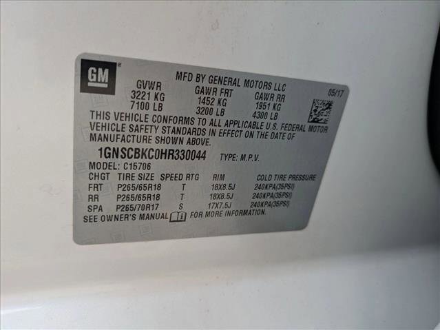 Used 2017 Chevrolet Tahoe LT w/ Max Trailering Package image 23