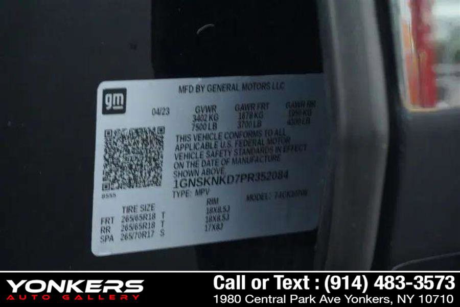 Used 2023 Chevrolet Tahoe LT image 64