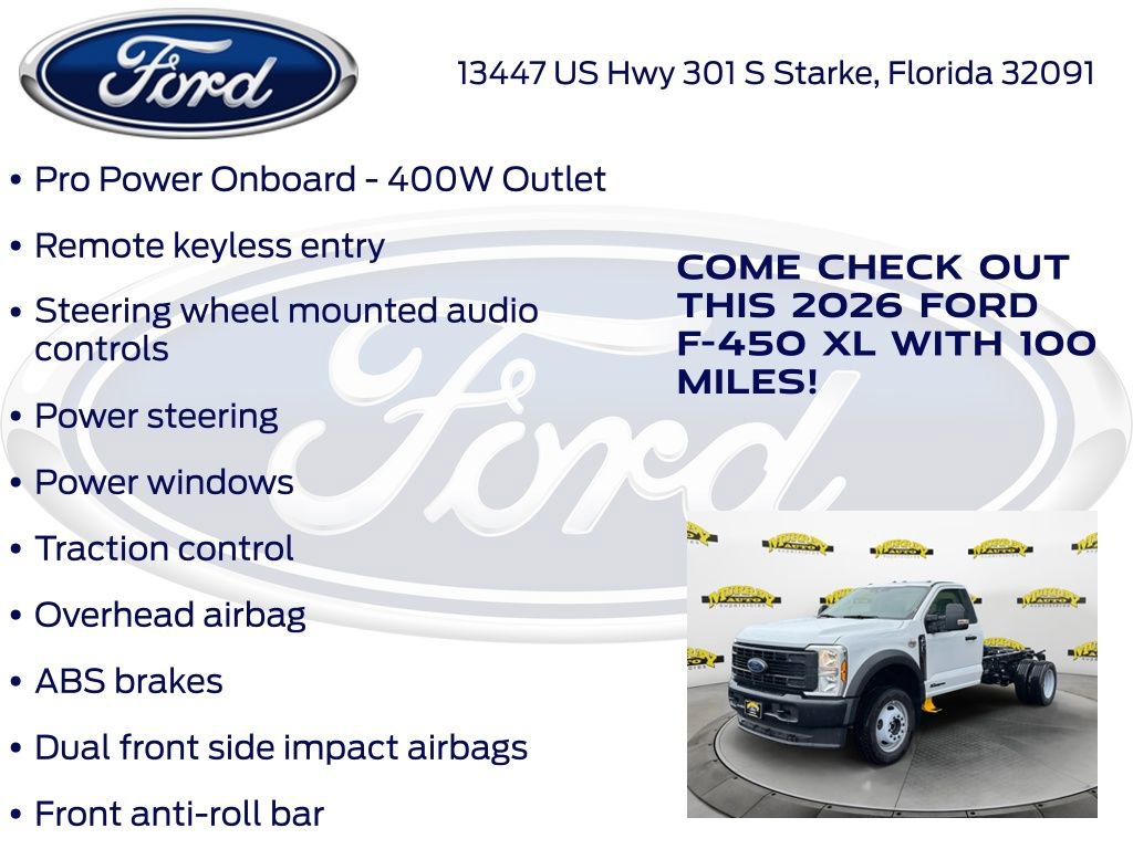 New 2026 Ford F450 XL AWD/4WD image 20