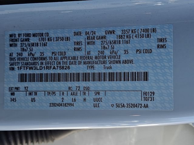 Used 2024 Ford F150 XLT w/ Mobile Office Package AWD/4WD image 26