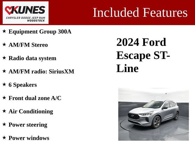 Used 2024 Ford Escape ST-Line FWD image 3
