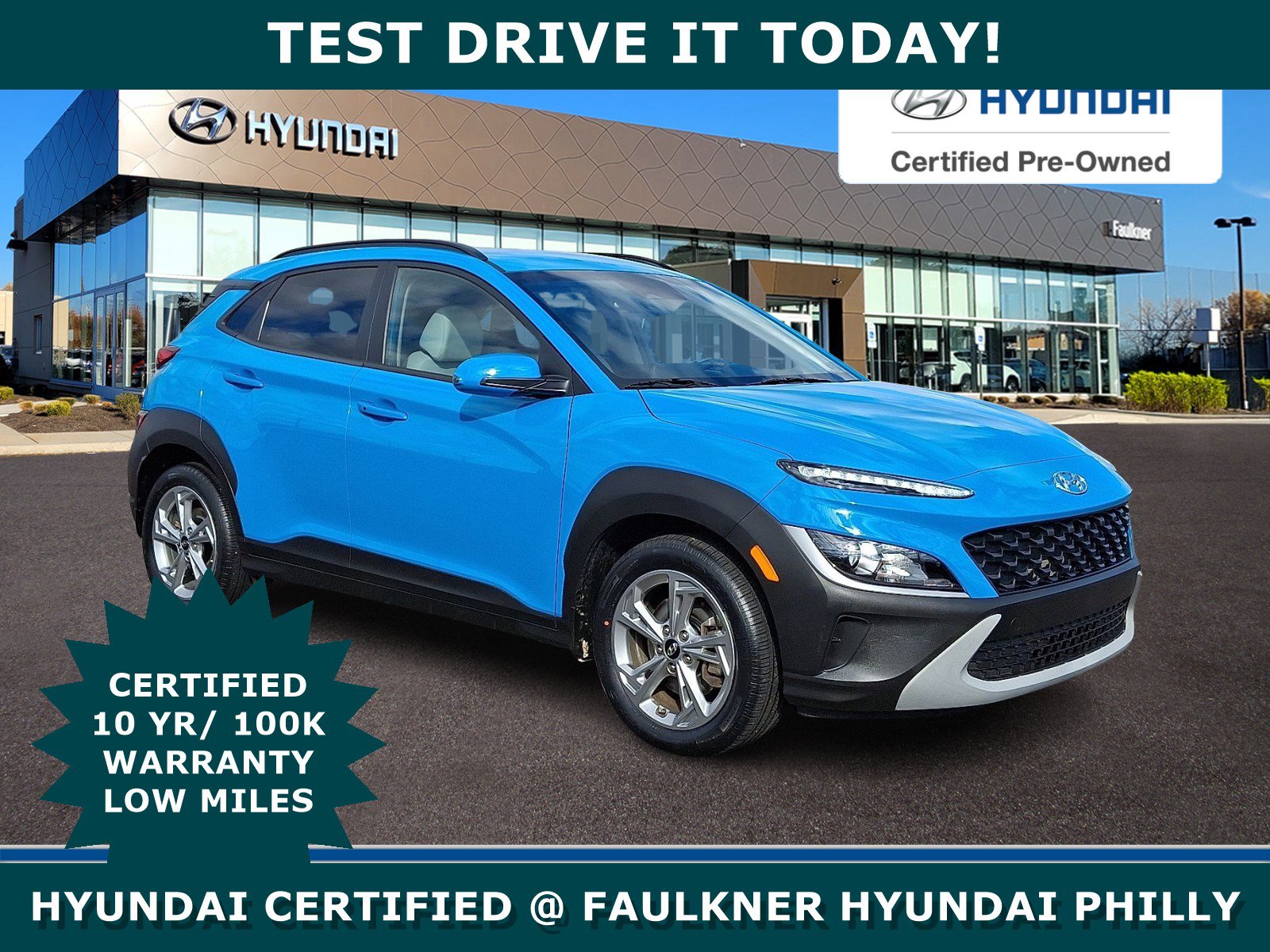 Certified 2023 Hyundai Kona SEL image 1