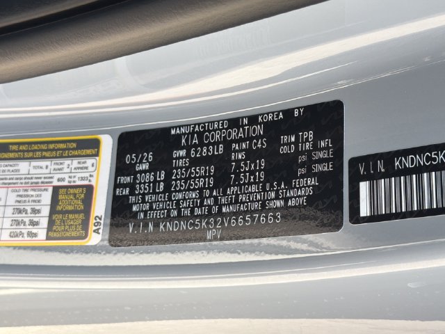 New 2027 Kia Carnival EX FWD image 24