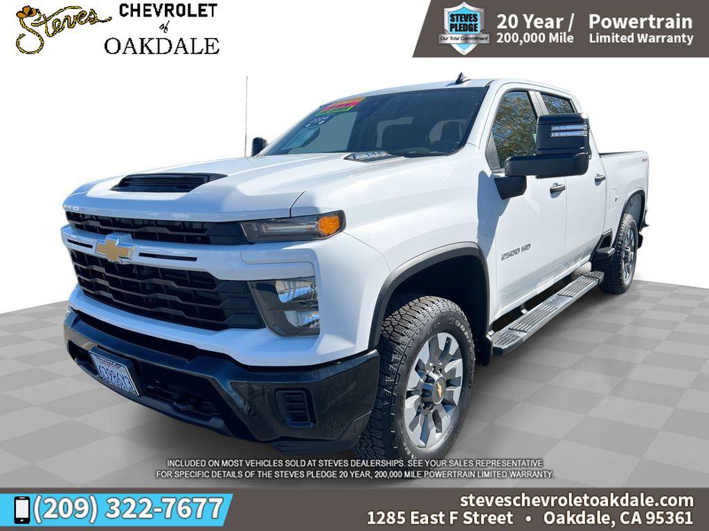 Certified 2024 Chevrolet Silverado 2500 Custom w/ Custom Value Package
