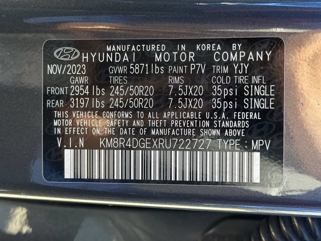 Used 2024 Hyundai Palisade SEL w/ Premium Package AWD/4WD image 33