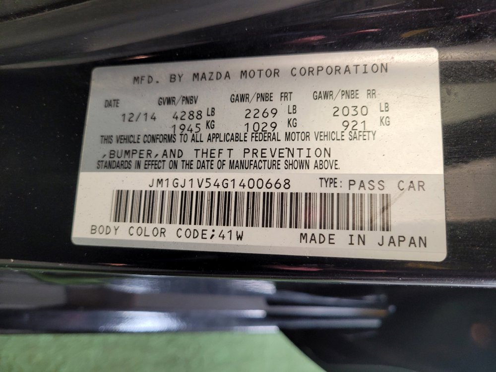 Used 2016 MAZDA MAZDA6 Touring FWD image 33
